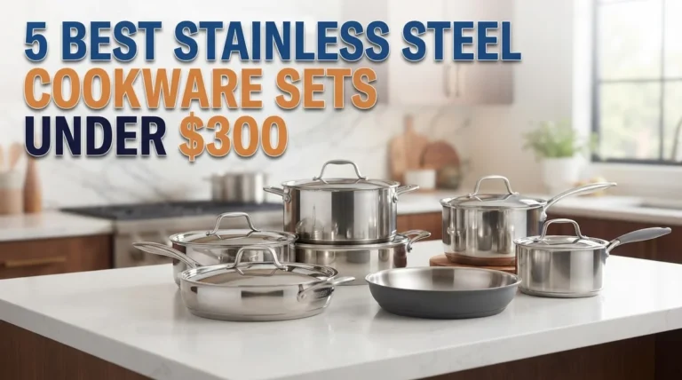 5 Best Stainless Steel Cookware Sets for Every Kitchen in 2026