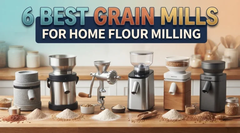 6 Best Grain Mills for Home Flour Milling in 2026